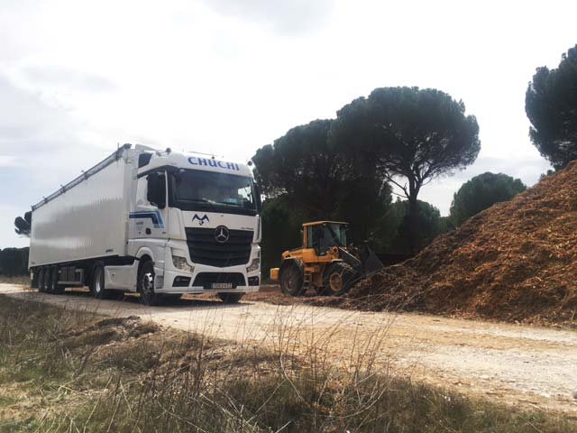 Transporte en el sector forestal en Valladolid